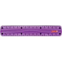 Colour Code - Juego de reglas (15 cm- para diestros y zurdos- varios colores)- color morado